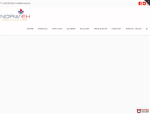 Tablet Screenshot of norweh.com